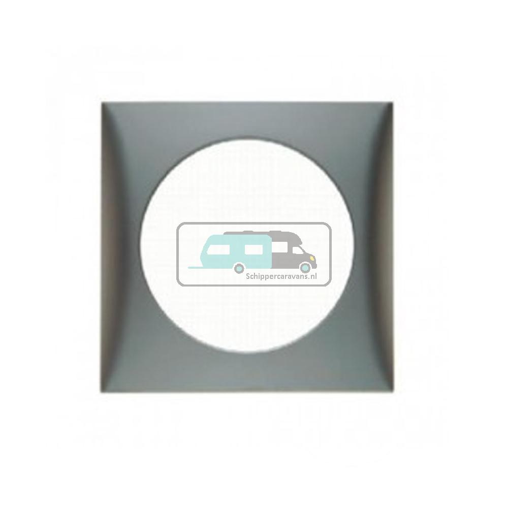 [OCS_A0032283L] Berker Afdekraam Flow 1-Vaks Chroom Hoogglans