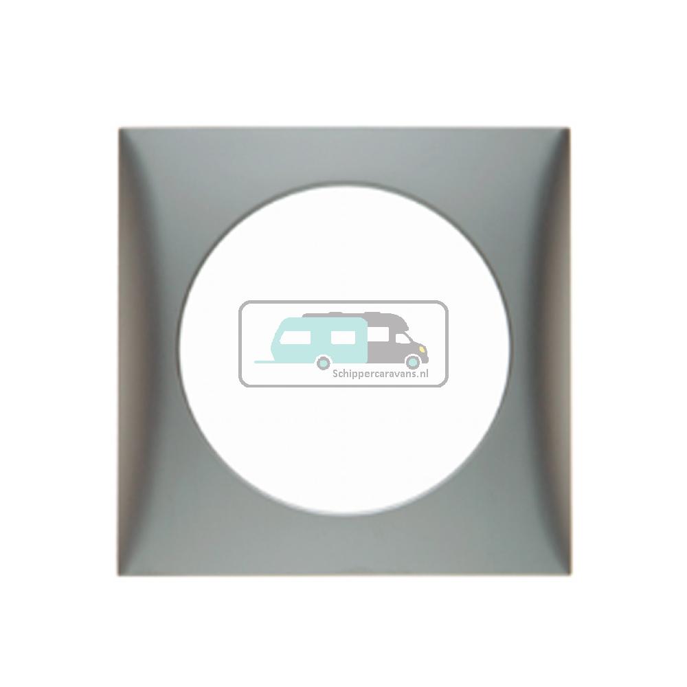 [OCS_A0032284L] Berker Afdekraam Flow 1-Vaks RVS Mat Gelakt