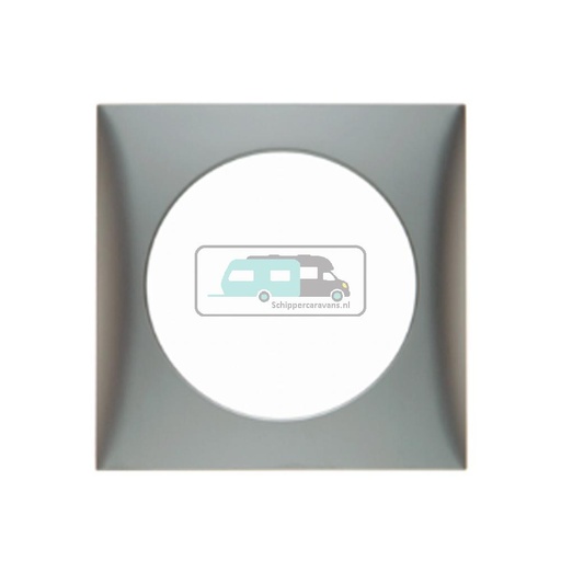 [OCS_A0032284L] Berker Afdekraam Flow 1-Vaks RVS Mat Gelakt