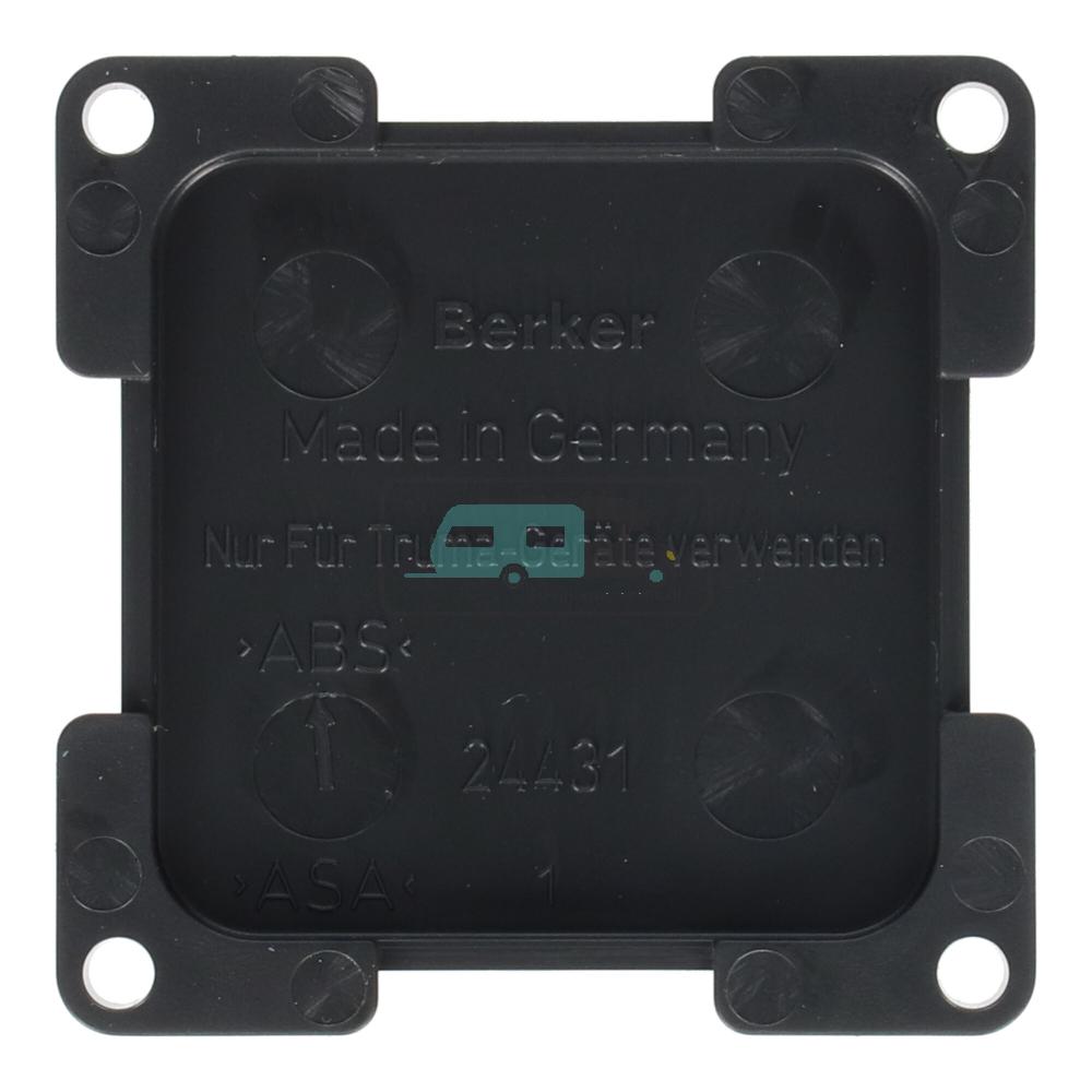 [OCS_A0032295L] Berker Blindplaat Truma Element Antraciet Mat