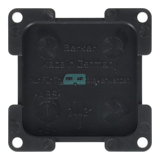 [OCS_A0032295L] Berker Blindplaat Truma Element Antraciet Mat