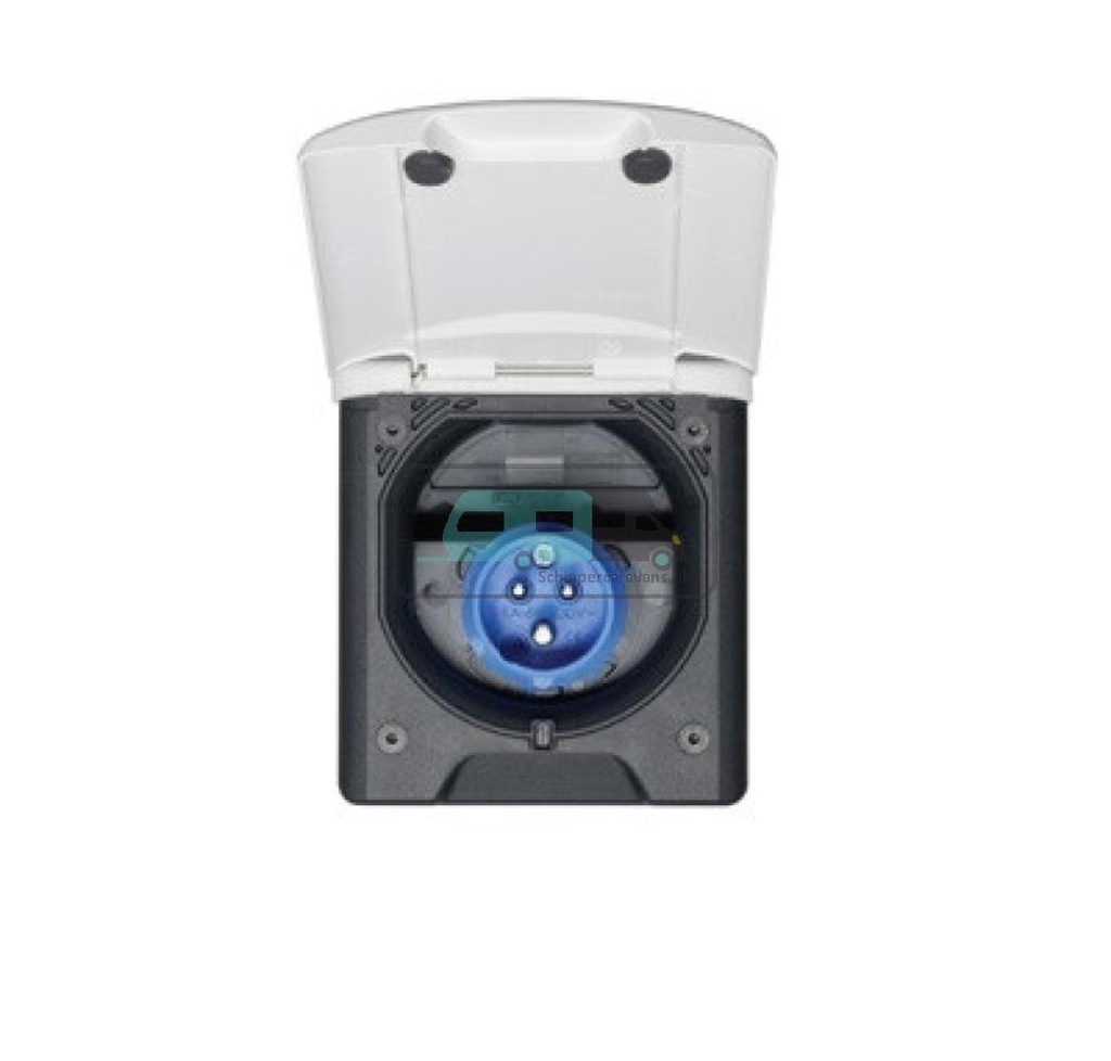 [OCS_A0001542L] Inbouwstekkerdoos CEE Design 2014 Wit