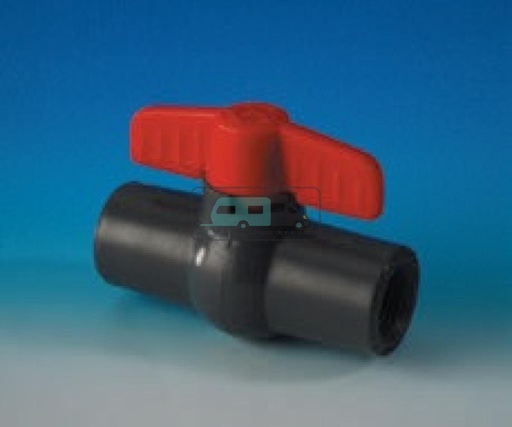 [OCS_A0033438L] Aftapkraan zwart 40mm slangverbinding