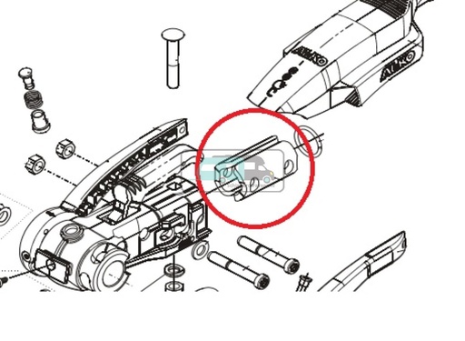 [OCS_A0033999] AL-KO Afstandsbeugel D45